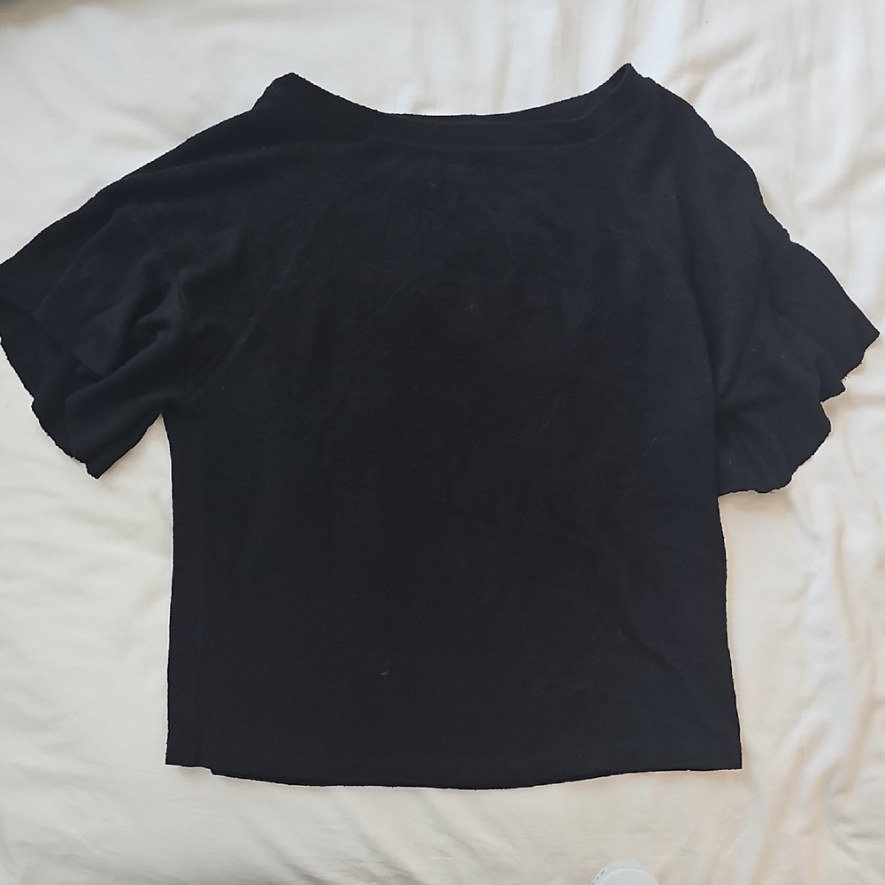 Abercrombie & Fitch Black Short Sleeve Top